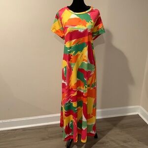 Multi Color Maxi Dress
